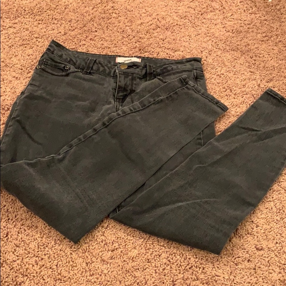 Dark grey jeans